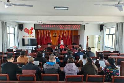 庙前镇开展“移风易俗破陋习 文明新风入人心”市民教育活动