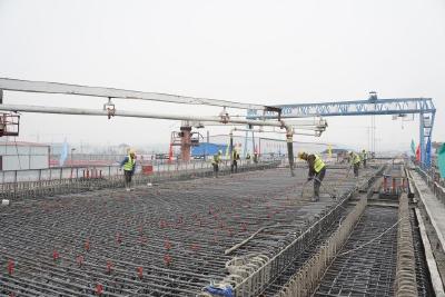 【项目建设巡礼】沪渝蓉高铁武宜六标当阳段箱梁预制完成
