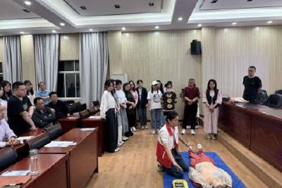 【文明单位创建】市文旅局举办应急救护培训 普及应急救护知识