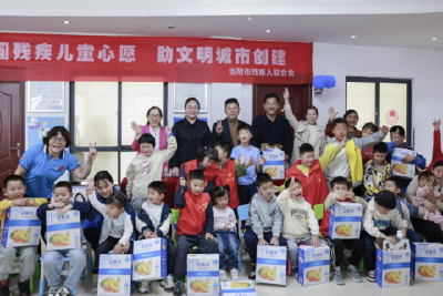 当阳市举办孤独症儿童趣味比赛活动