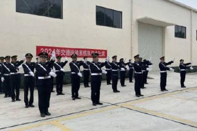 当阳市交通运输综合执法大队举办执法大比武