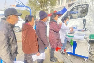 庙前镇卫生院开展慢性呼吸系统疾病免费筛查活动
