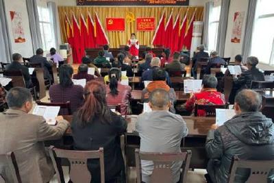 庙前镇开展移风易俗市民教育活动