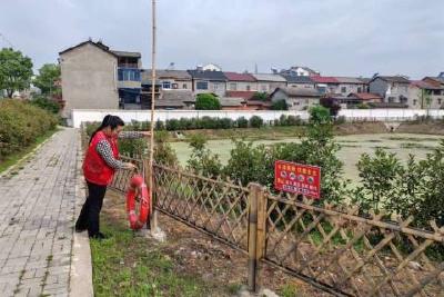 王店镇：开展安全巡查 筑牢防溺水安全防线