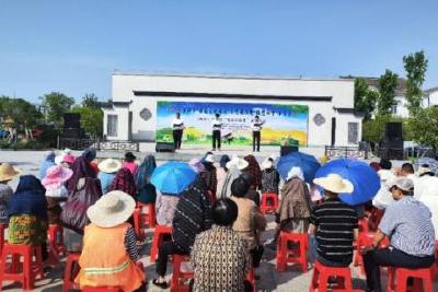 【强国复兴有我】当阳市开展“强国复兴有我”文艺汇演暨板凳课堂示范宣讲活动