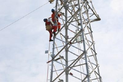 当枝松高速公路输电线路迁改工程 预计10月中旬全线完工
