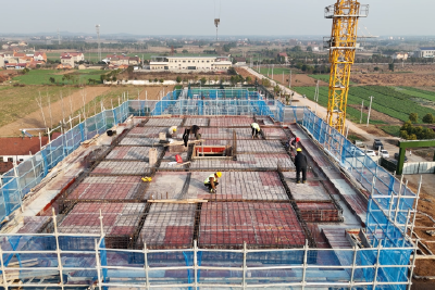 河溶镇安置房建设项目正有序推进