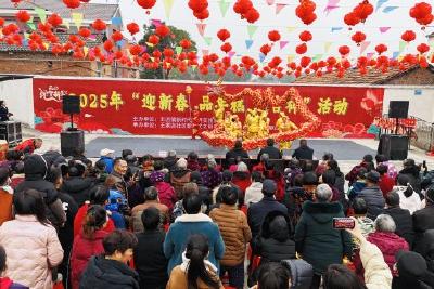 王店镇王家店社区举办“迎新春 品年糕 送吉祥”活动