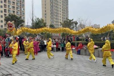 【网络中国节·元宵】香榭里社区开展“舞狮子 猜灯谜 闹元宵”文化活动