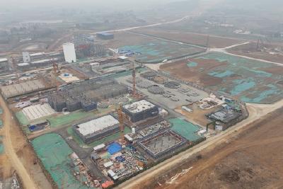 徽阳项目建设忙 春节施工不打烊