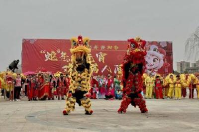 【网络中国节·元宵】当阳市举办“蛇年舞元宵 欢乐满人间”非遗展演活动
