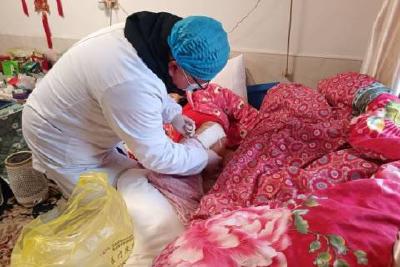 上门送医，传递融融暖意