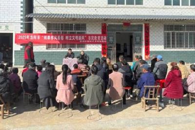 王店镇开展“殡葬移风易俗 树立文明新风”市民教育活动
