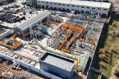 罗家河110千伏变电站扩建项目加速建设