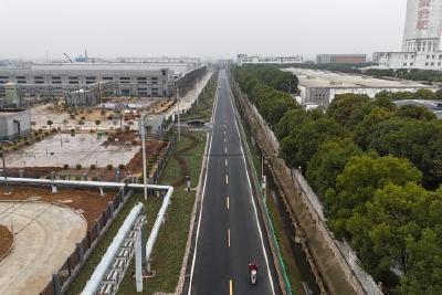 加快配套道路建设  助推园区高质量发展