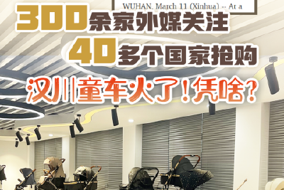 300余家外媒关注，40多个国家抢购，汉川童车火了！凭啥？