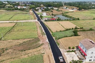 张翼德横矛处至烟集公路改扩建工程即将完工