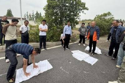 当阳市河道堤防管理局开展防汛抗旱抢险救援培训