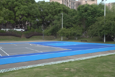 【市民点题请回答】盛泰玫瑰园3号门篮球场提档升级改造