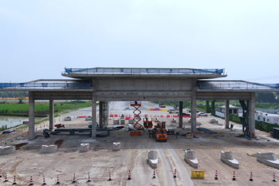 当枝松高速房建工程当阳段主体工程施工已全部完成