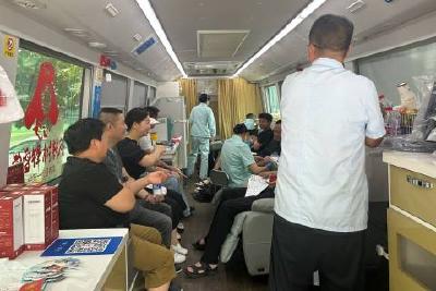 热血传真情 奉献暖人心 ——庙前镇开展集中无偿献血活动