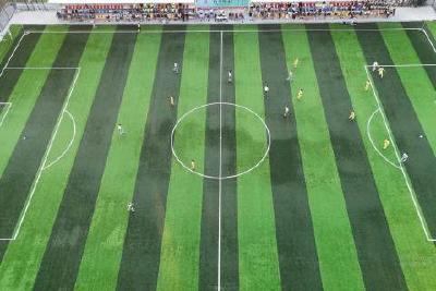 我市2025年第五届“睿阳科技杯”职工足球联赛正式开赛