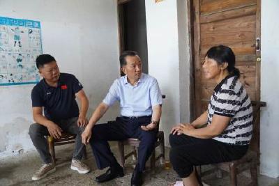 李兴兵到河溶镇调研