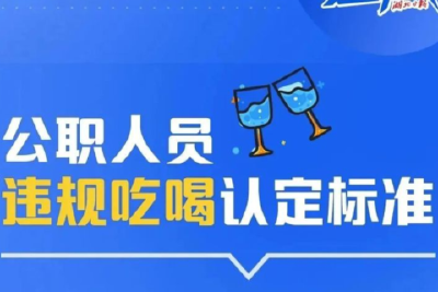 公职人员违规吃喝的认定标准来了