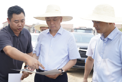 李兴兵调研督导重点项目建设