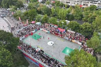 当阳“村BA”巅峰对决  玉阳街道和平村代表队夺得冠军