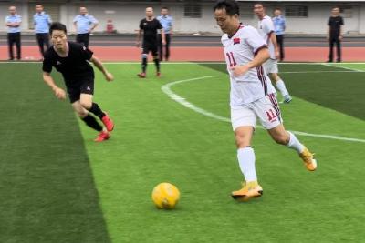 宜昌市公安机关五人制足球赛在当阳激情开赛