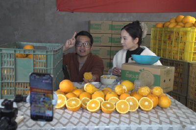 返乡青年架起“销售桥” 铺就柑橘出村“致富路”