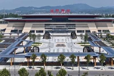 通车倒计时 当阳西站站房内饰抢先看