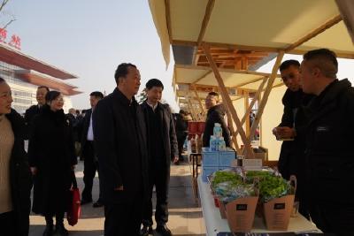 李兴兵到当阳西高铁站调研