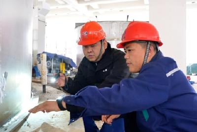 春节生产建设“不打烊” 全力奋战“开门红”