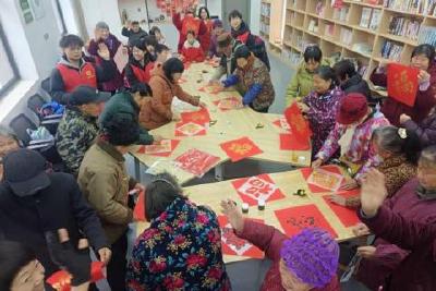 【网络中国节·春节】庙前镇小烟墩集社区：方寸拓福韵，科普倡新风