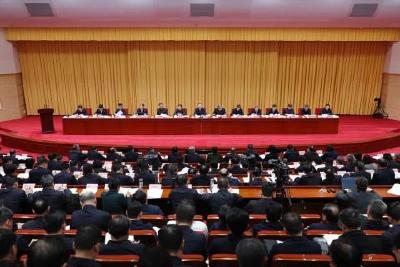 全省加快建成中部地区崛起的重要战略支点推进大会举行 王忠林讲话 李殿勋主持 孙伟诸葛宇杰出席