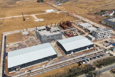 【聚力支点建设 冲刺全国百强】君扬化学材料项目加速冲刺竣工投产