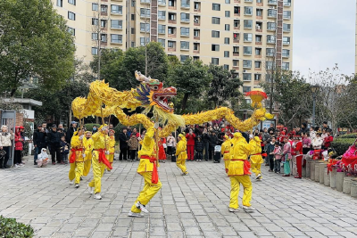舞祥龙 猜灯谜 闹元宵——玉阳街道香榭里社区元宵节文化活动精彩上演