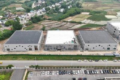【聚力支点建设 笃行实干争先】远蓝机器三期项目进度达七成