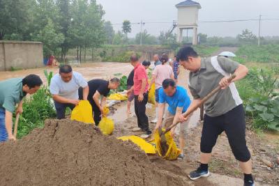 政企联动排险情  同心协力保生产