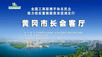 黄冈市开启“知名民企湖北行”市长会客厅
