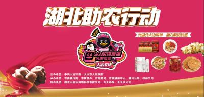 直播 | 湖北助农行动QQ购物直播大冶农副产品专场 