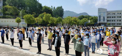 英山县南河中学：多措并举  助力初三学子复习备考