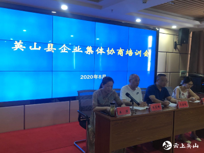 英山总工会首次企业集体协商培训会举行
