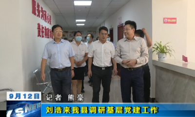 【视频】刘浩来英山调研基层党建工作