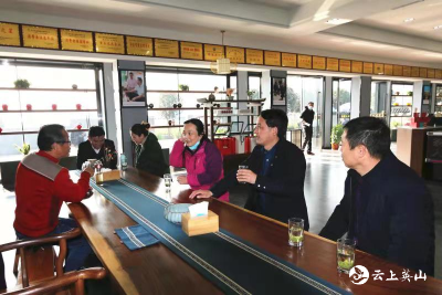 黄冈市能源办主任查红来英山调研
