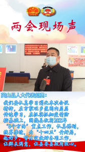 【两会现场声】英山县人大代表：胡勇