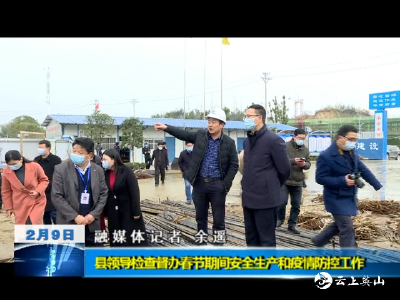 陈武斌检查指导安全生产、疫情防控工作