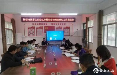 杨柳湾镇召开学生资助工作暨资助工作标准化建设推进会